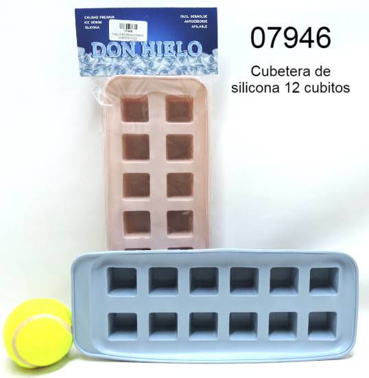 Imagen de CUBETERA DE SILICONA 12 CUBITOS 10.25